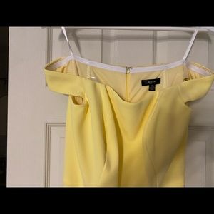 Gorgeous lemon yellow Aqua formal gown, perfect for wedding, prom, or gala